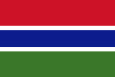 Gambia Bandera nacional